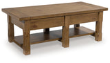 Vandenmore Medium Brown Coffee Table