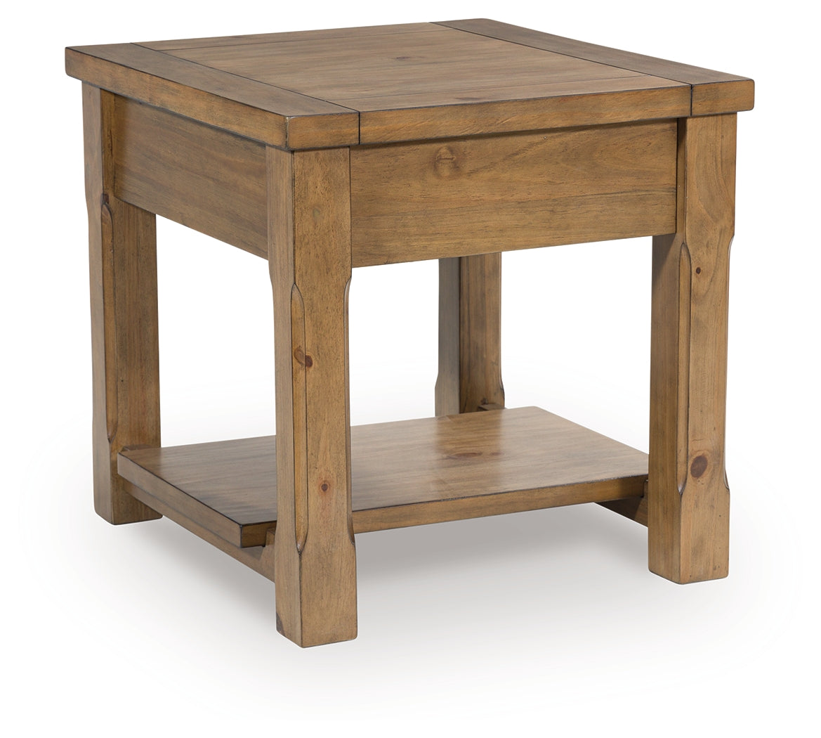 Vandenmore Medium Brown End Table