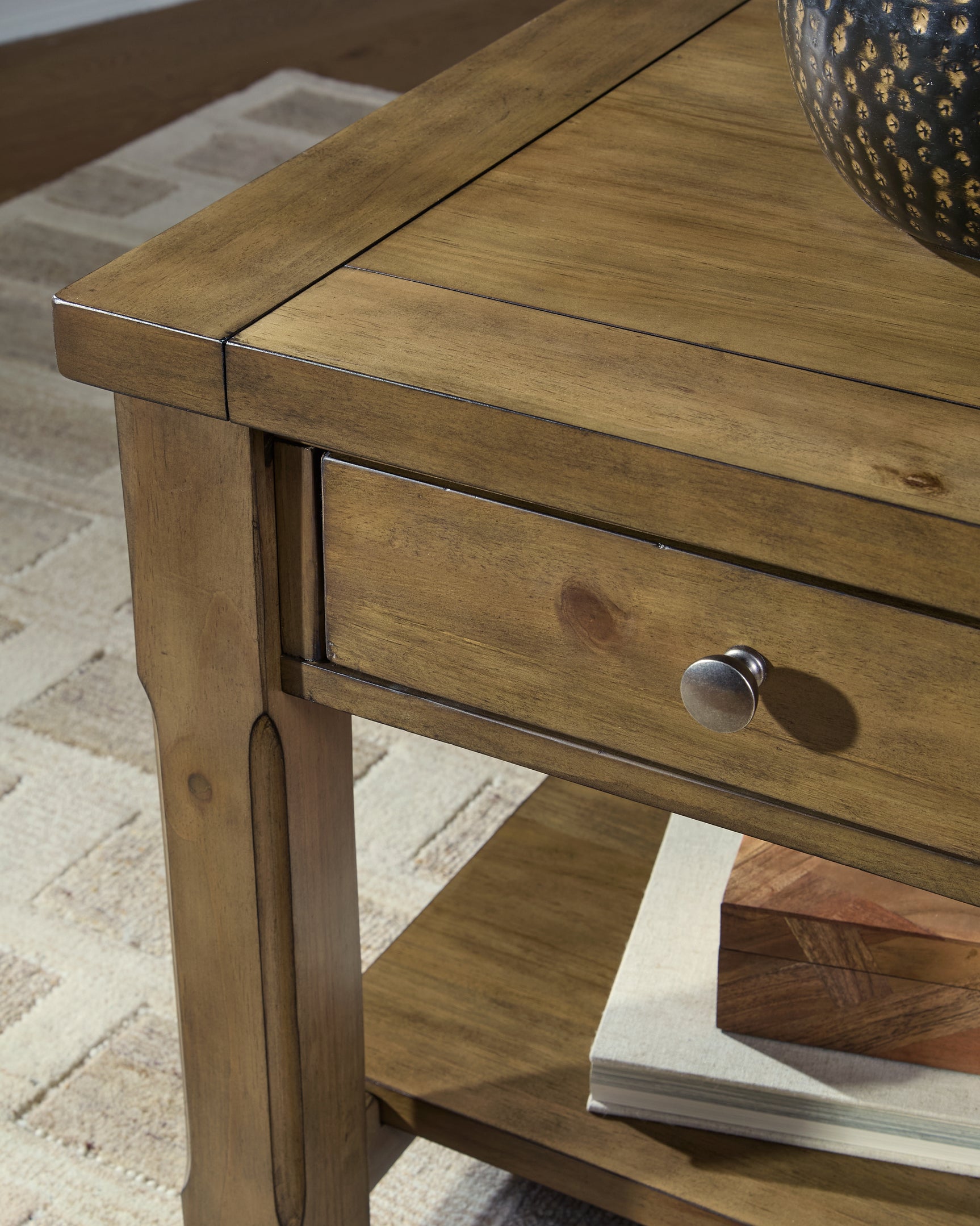 Vandenmore Medium Brown End Table