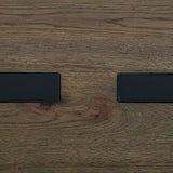 Kandinew Light Brown End Table finish detail
