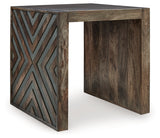 Dreggan Brown Coffee Table with 2 End Tables