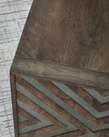 Dreggan Brown Coffee Table with 1 End Table