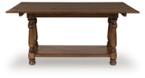 Sturlayne Brown Flip Top Sofa Table