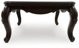 Maylee Dark Brown Coffee Table