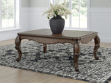 Maylee Dark Brown Coffee Table