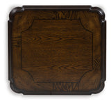 Maylee Dark Brown End Table