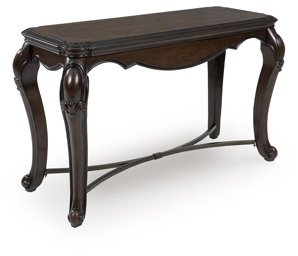 Maylee Dark Brown Sofa Table