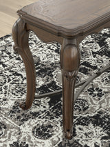 Maylee Dark Brown Sofa Table