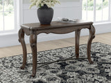 Maylee Dark Brown Sofa Table
