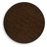 Frallyn Dark Brown End Table