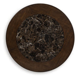 Frallyn Dark Brown Coffee Table