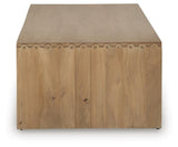 Ella Grove Rich Brown Coffee Table view 4