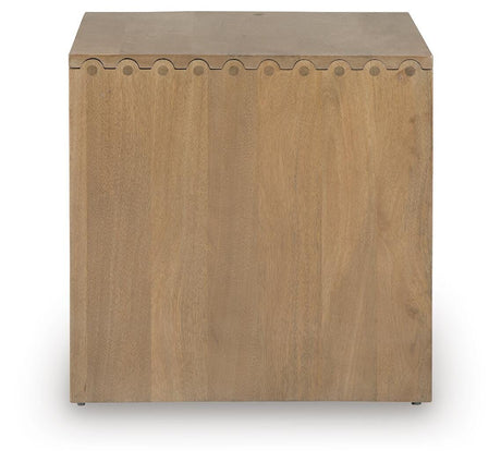 Ella Grove Rich Brown End Table view 4