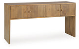 Ella Grove Rich Brown Console from Ella Furniture