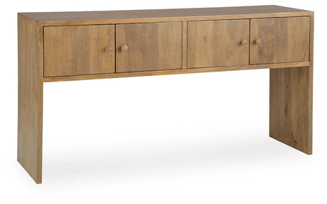 Ella Grove Rich Brown Console from Ella Furniture