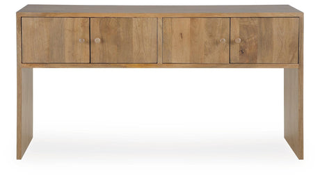 Ella Grove Rich Brown Console view 3