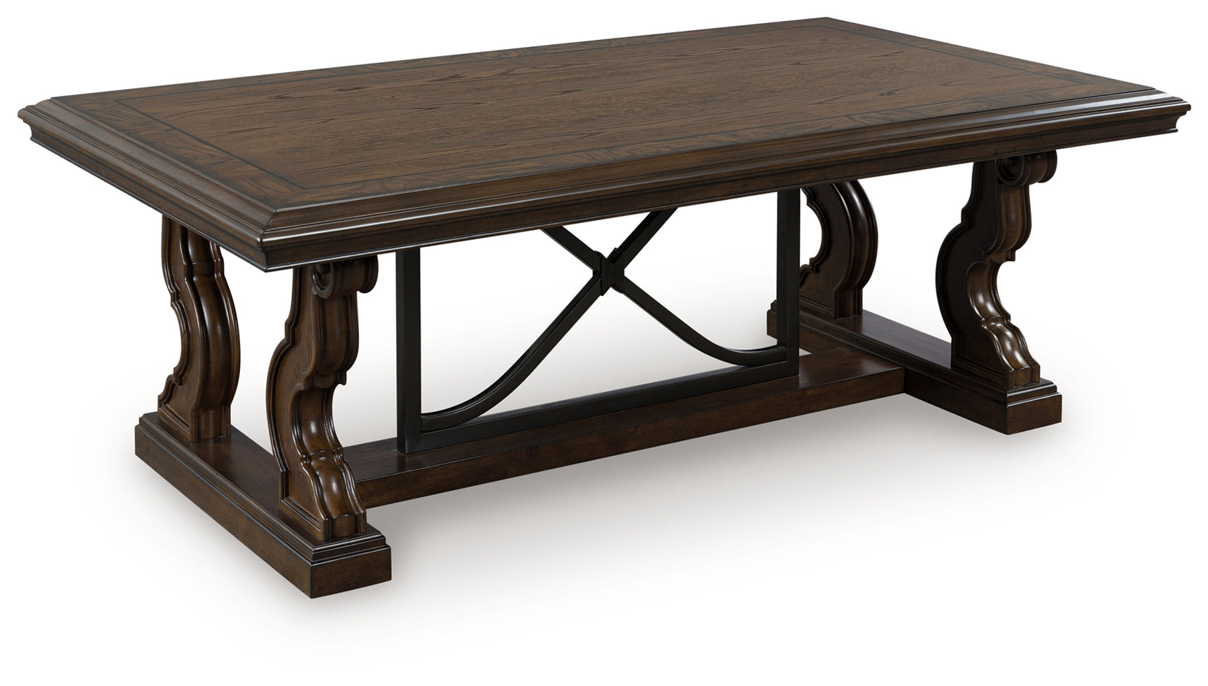 Maylee Dark Brown Coffee Table