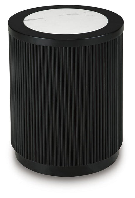 Grayman Black End Table view 2