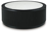 Grayman Black Coffee Table view 3