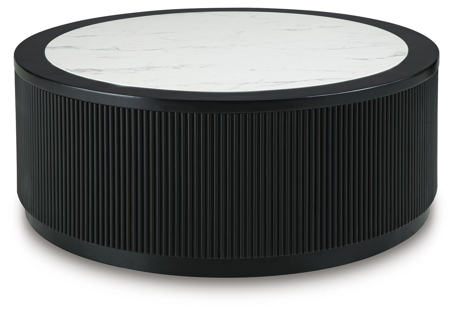Grayman Black Coffee Table view 3