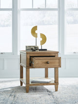 Sharlance Light Brown End Table