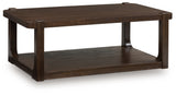 Breckington Dark Brown Coffee Table