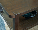 Breckington Dark Brown Coffee Table