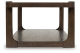 Breckington Dark Brown Coffee Table view 5
