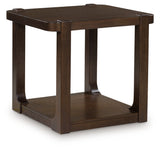 Breckington Dark Brown End Table