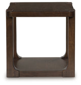 Breckington Dark Brown End Table