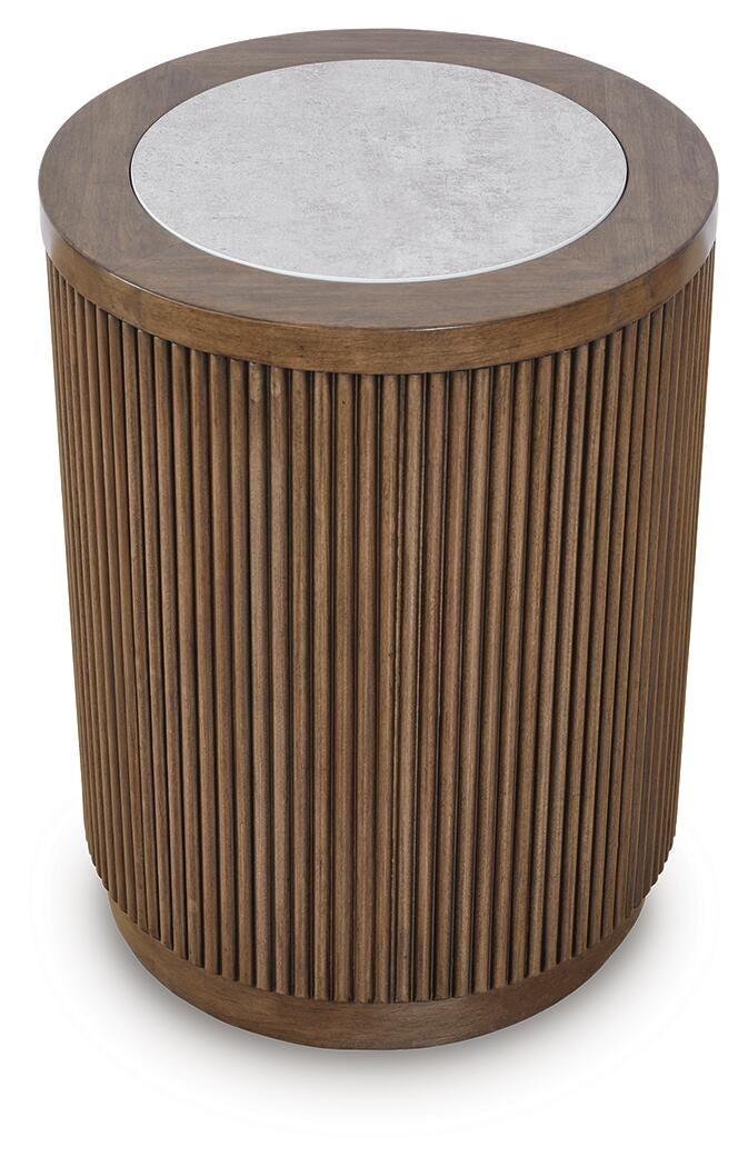 Hadonna Brown End Table view 2