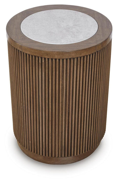 Hadonna Brown End Table view 2