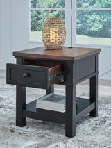 Wildenauer Brown/Black End Table