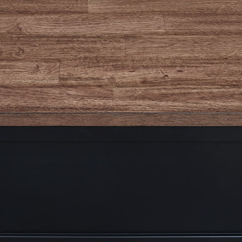 Wildenauer Brown/Black Chairside End Table