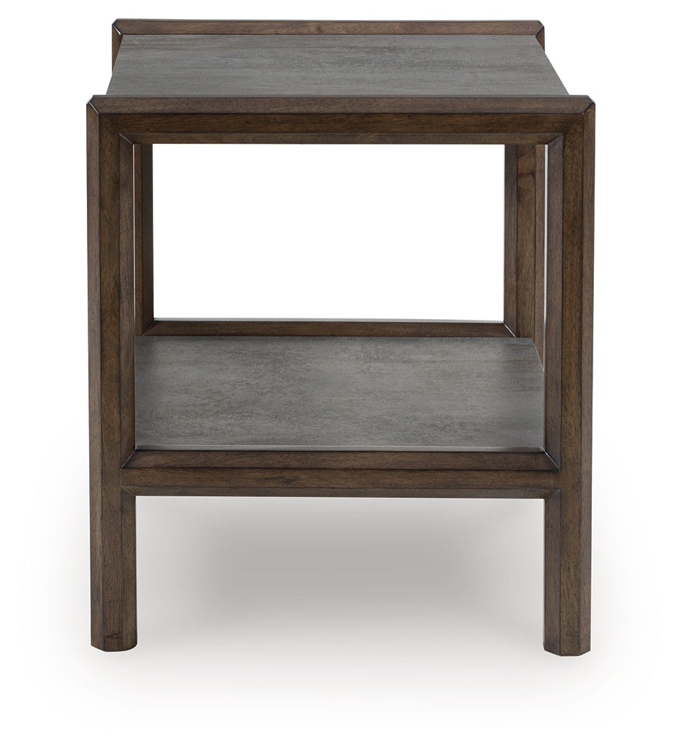Kallenny Brown/Gray End Table