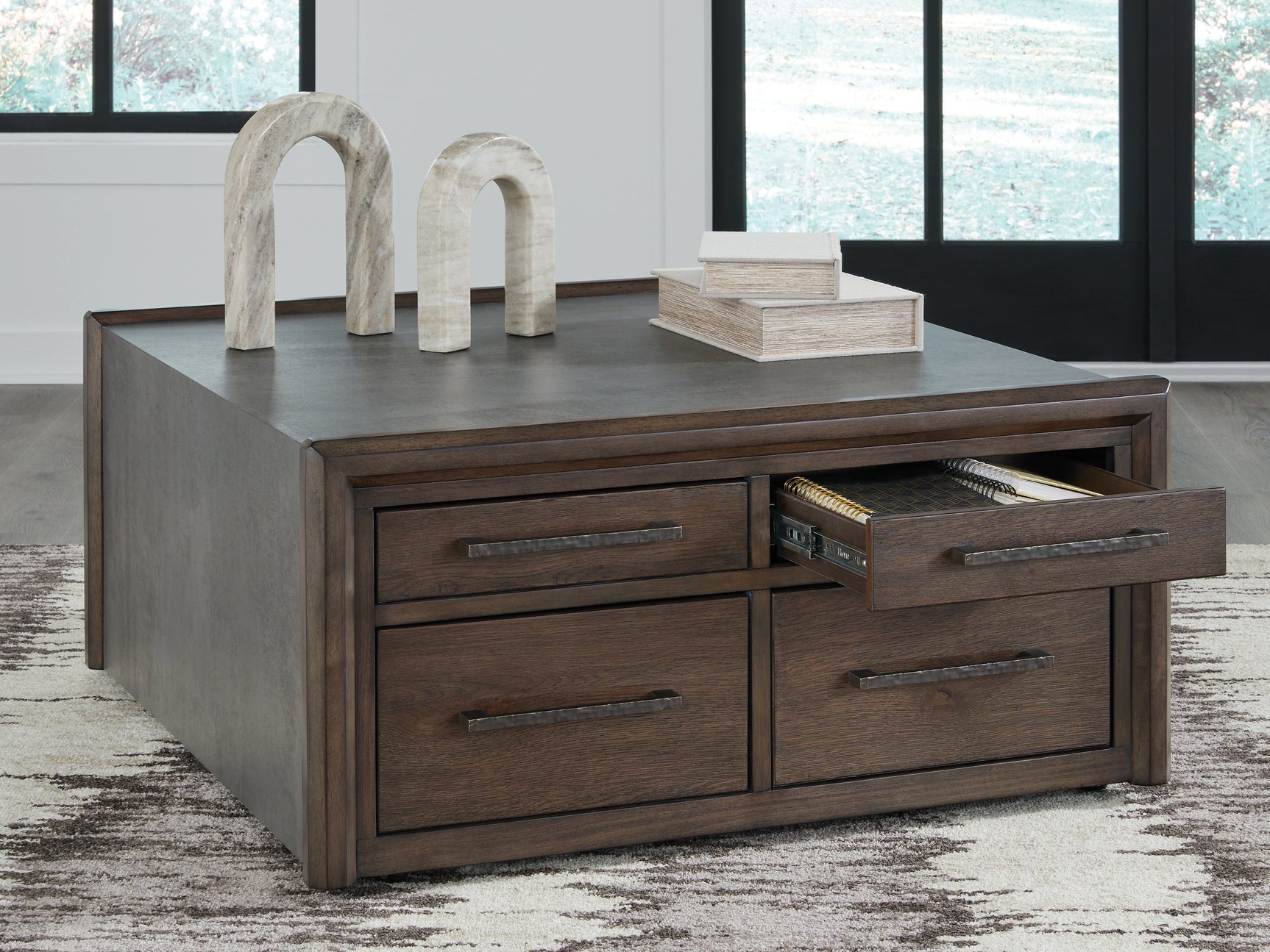Kallenny Brown/Gray Coffee Table
