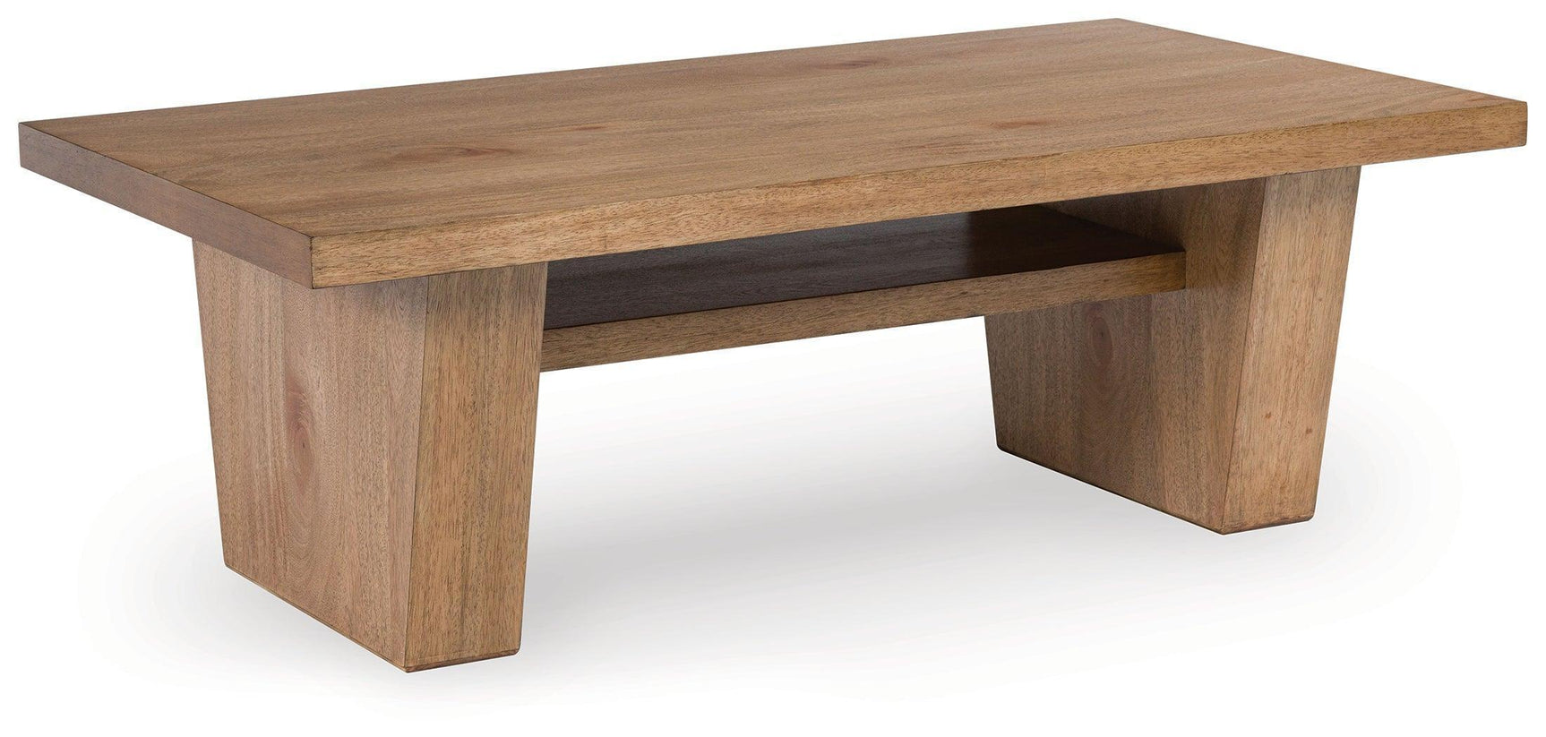Kristiland Light Brown Coffee Table with 1 End Table