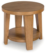 Kristiland Light Brown Coffee Table with 2 End Tables