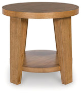 Kristiland Light Brown Coffee Table with 2 End Tables