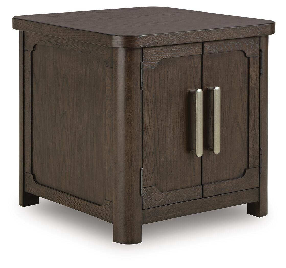 Breckington Dark Brown End Table