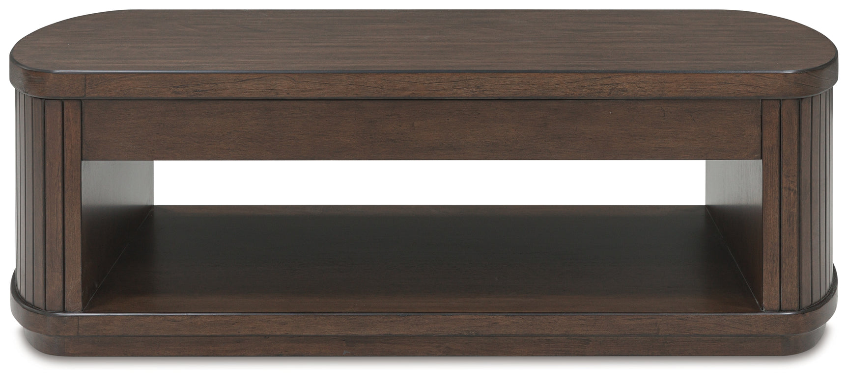 Korestone Dark Brown Coffee Table with 1 End Table