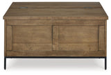 Torlanta Brown Coffee Table with 1 End Table