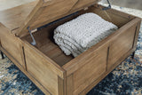 Torlanta Brown Coffee Table with 1 End Table