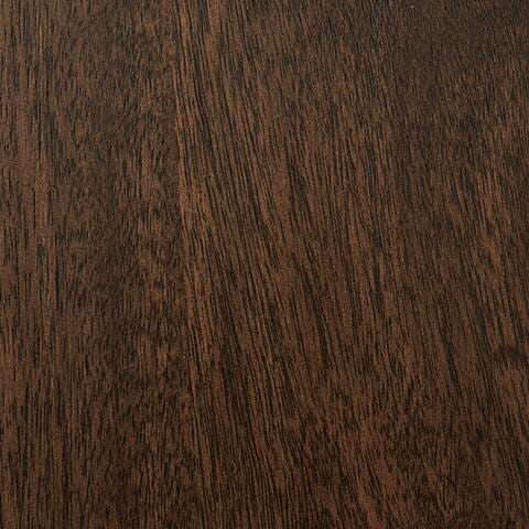 Korestone Dark Brown Coffee Table with 1 End Table finish detail