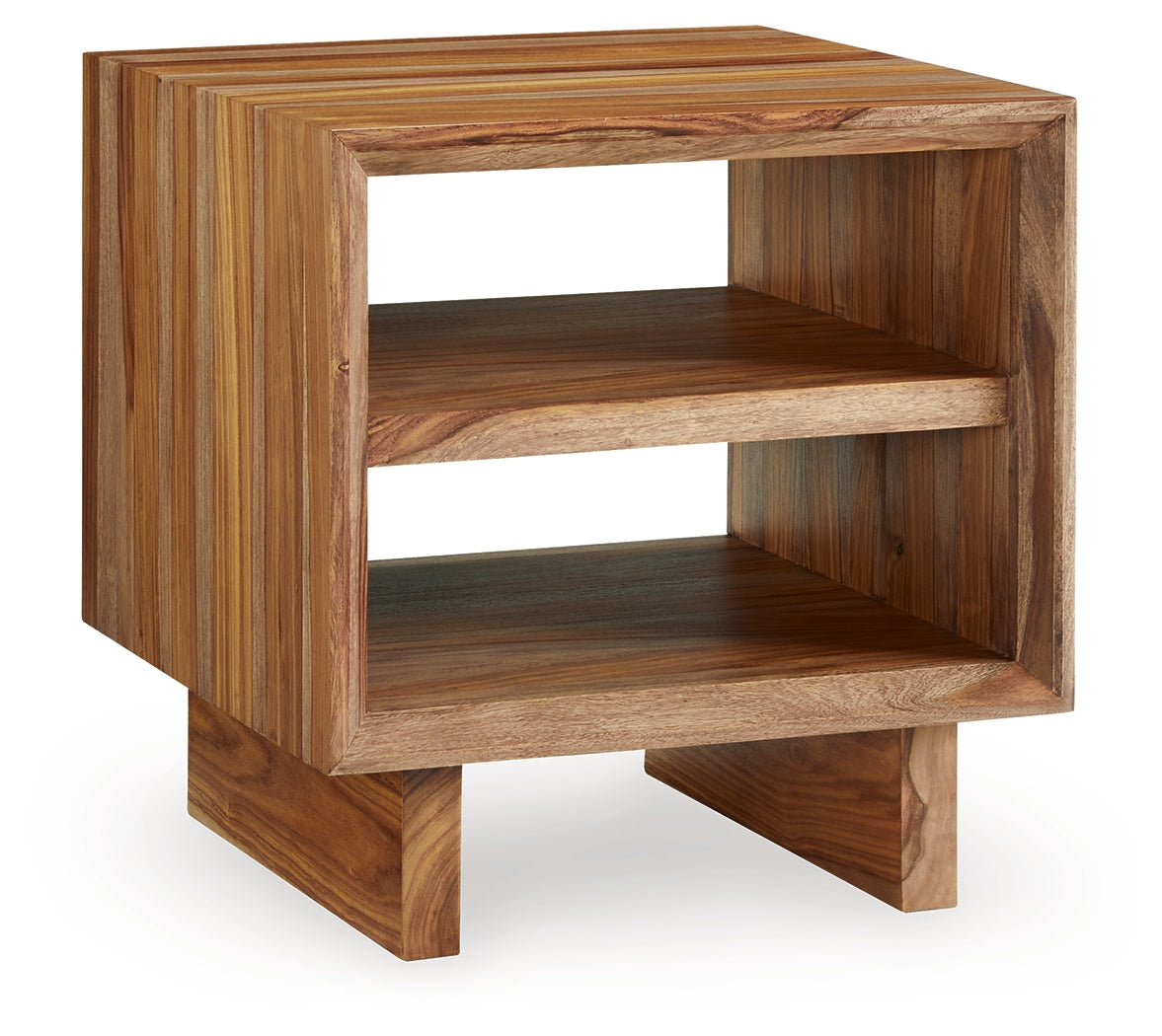 Dressonni Brown Coffee Table with 1 End Table