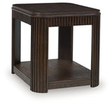 Carlibrie Warm Brown End Table