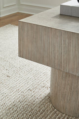 Jorielyn Light Grayish Brown End Table