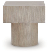 Jorielyn Light Grayish Brown End Table