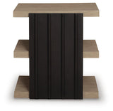 Rylandyn Black/Light Brown End Table view 4