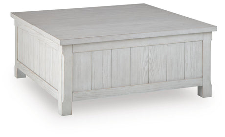 Robbinsdale Antique White Lift-Top Coffee Table view 5